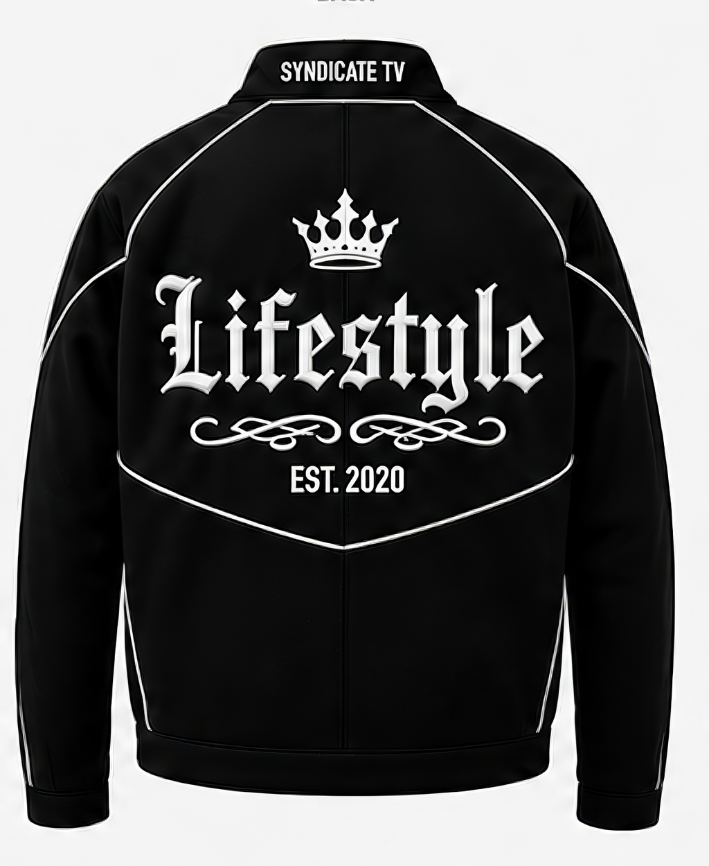 Syndicate Black Racer Jacket