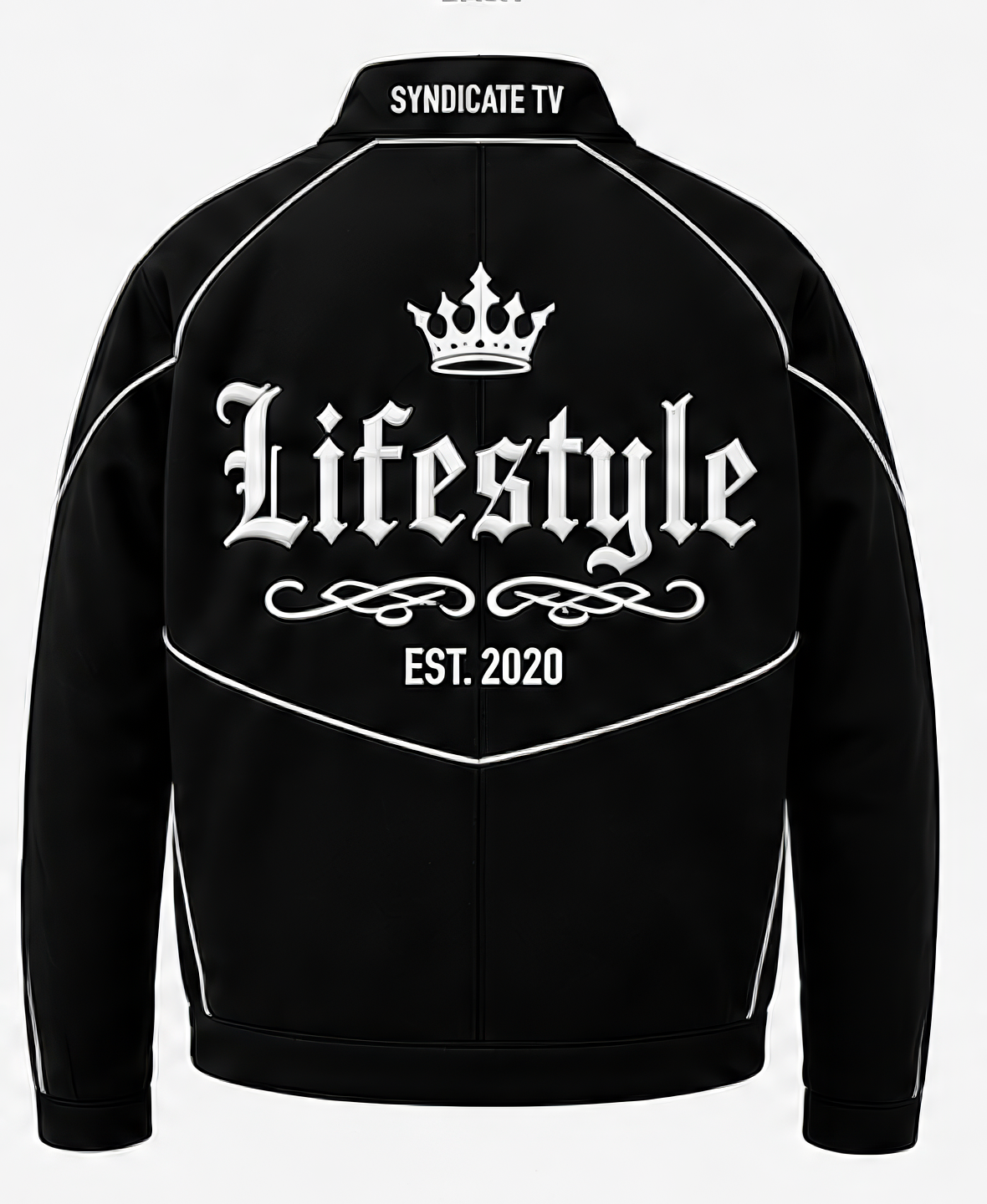 Syndicate Black Racer Jacket