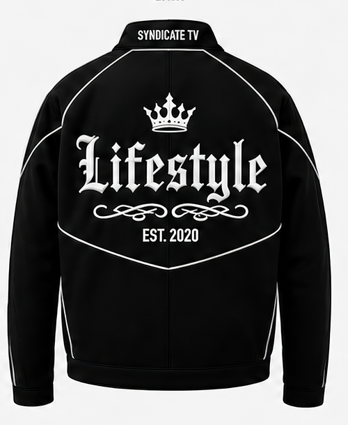Syndicate Black Racer Jacket